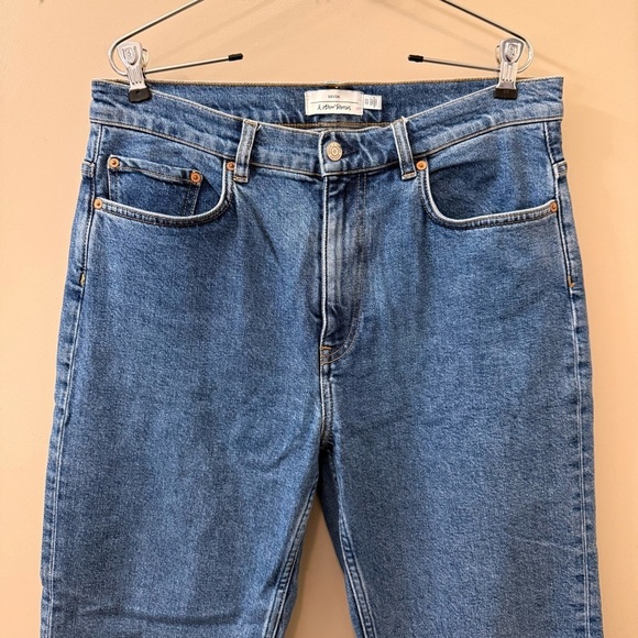 & Other Stories Favourite Cut cropped High Rise Straight Leg Jeans size 31 - Picture 6 of 15